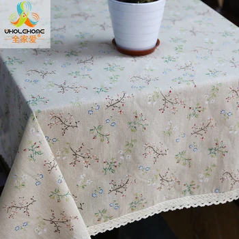 Fashion Dandelion Linen Table Cloth Country Style Flower Print Multifunctional Rectangle Table Cover Tablecloth with Lace Edge
Fashion Dandelion Linen Table Cloth Country Style Flower Print Multifunctional Rectangle Table Cover Tablecloth with Lace Edge