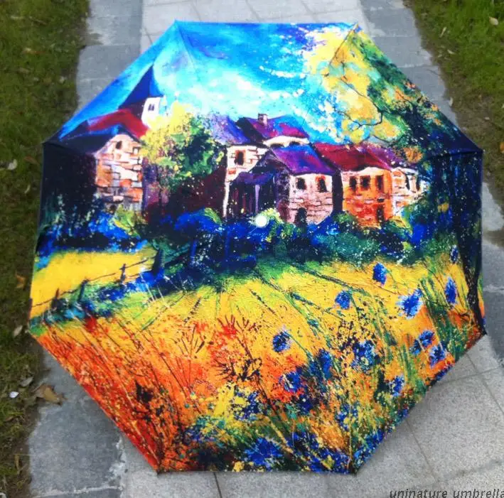 hot sale Creative Oil Painting Rain Umbrella Men&Women Art Abstrait Painting Rain Umbrella Luxury Brand Flower Umbrella
hot sale Creative Oil Painting Rain Umbrella Men&Women Art Abstrait Painting Rain Umbrella Luxury Brand Flower Umbrella