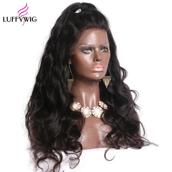 LUFFYHAIR Brazilian Remy Human Hair 13x6 Lace Front Wig Body Wave Natural Black 6 Inch Deep Parting Pre Plucked Human Hair Wig
LUFFYHAIR Brazilian Remy Human Hair 13x6 Lace Front Wig Body Wave Natural Black 6 Inch Deep Parting Pre Plucked Human Hair Wig