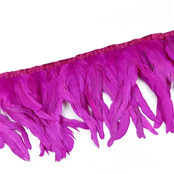 Wholesale 30-35CM Rose Red Rooster Feather Cloth Coque Feather Trim Ribbon DIY Gown Dress Decoration Accessories
Wholesale 30-35CM Rose Red Rooster Feather Cloth Coque Feather Trim Ribbon DIY Gown Dress Decoration Accessories