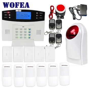 LCD display two way intercom home security GSM alarm system with Wireless Flashing Siren Strobe light Siren for wofea alarm
LCD display two way intercom home security GSM alarm system with Wireless Flashing Siren Strobe light Siren for wofea alarm