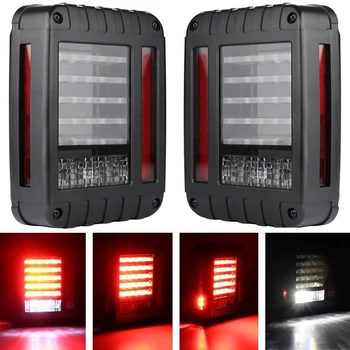 LED Tail Lights for 2007-2015 Jeep Wrangler JK CJ Tail Light Brake Reverse Turn Singal Lamp Back Up Rear Parking Stop Light
LED Tail Lights for 2007-2015 Jeep Wrangler JK CJ Tail Light Brake Reverse Turn Singal Lamp Back Up Rear Parking Stop Light