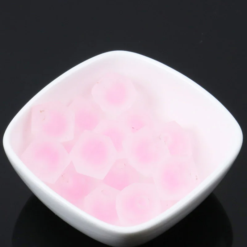 New Hot Wholesale White Pink Acrylic Rubber Frosted Unfinished Geometric Spacer Beads For Jewelry Making Diy 16mm 5pcs KL153
New Hot Wholesale White Pink Acrylic Rubber Frosted Unfinished Geometric Spacer Beads For Jewelry Making Diy 16mm 5pcs KL153