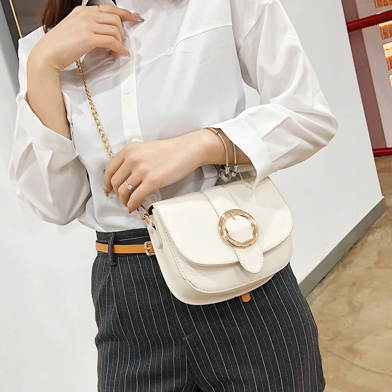 Crossbody Single Shoulder Bag Mini Handbag with Golden Chain Strap for Women Girls Popular
Crossbody Single Shoulder Bag Mini Handbag with Golden Chain Strap for Women Girls Popular
