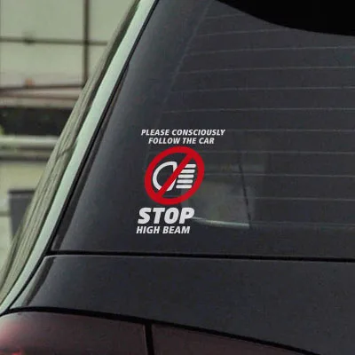 Car Sticker Decal Stop Hign Beam Warning Reflective Vinyl 2 Colors Tuning Auto Car Styling Accessories
Car Sticker Decal Stop Hign Beam Warning Reflective Vinyl 2 Colors Tuning Auto Car Styling Accessories