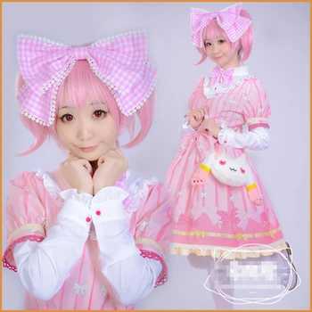 Puella Magi Madoka Magica Kaname Madoka Lolita Uniforms Cosplay Costume Free Shipping
Puella Magi Madoka Magica Kaname Madoka Lolita Uniforms Cosplay Costume Free Shipping