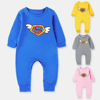 Superman Angle With Wings Spring Autumn 100% Cotton Baby Boys Girls Infant Rompers Costume Jumpsuits Pajamas Clothing SA2125
Superman Angle With Wings Spring Autumn 100% Cotton Baby Boys Girls Infant Rompers Costume Jumpsuits Pajamas Clothing SA2125