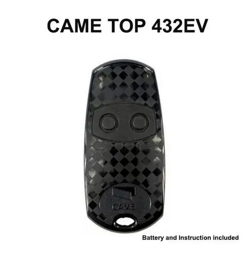 FOR CAME TOP 432EV garage door remote Control 433,92Mhz 2-channel key fob
FOR CAME TOP 432EV garage door remote Control 433,92Mhz 2-channel key fob