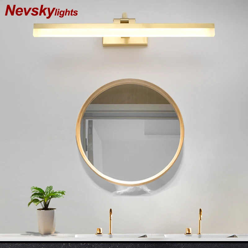 American Vintage Style Wall Lamp High Quality Copper Mirror Front Wall Lights 220V Modern Brief Bathroom Wall Lamp copper
American Vintage Style Wall Lamp High Quality Copper Mirror Front Wall Lights 220V Modern Brief Bathroom Wall Lamp copper