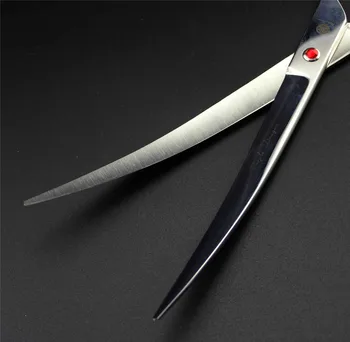 9 inches Professional Premium Sharp Edge Dog Pet Grooming Scissors Shears Curved Blade Hair Cutting Scissors for Cat Animals
9 inches Professional Premium Sharp Edge Dog Pet Grooming Scissors Shears Curved Blade Hair Cutting Scissors for Cat Animals