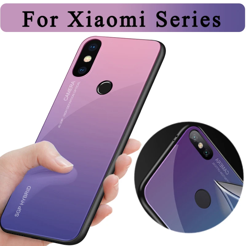 Gradient Case For Xiaomi Redmi S2 6a Note 4 X On Ksiomi 8 Se Casy Protective Coque 6 a Bumper xiaomei xaioni Cover
Gradient Case For Xiaomi Redmi S2 6a Note 4 X On Ksiomi 8 Se Casy Protective Coque 6 a Bumper xiaomei xaioni Cover