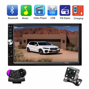 New 2 Din Car Radio Bluetooth MP5 Player Car Stereo 7 inch Touch Screen Car Multimedia Player Autoradio SD USB AUX Reverse Image
New 2 Din Car Radio Bluetooth MP5 Player Car Stereo 7 inch Touch Screen Car Multimedia Player Autoradio SD USB AUX Reverse Image