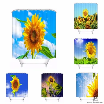 Custom Flower Yellow Sunflowers Nature Shower Bath Bathroom Curtain Mildewproof Waterproof Polyester Various Sizes#0421-21-93
Custom Flower Yellow Sunflowers Nature Shower Bath Bathroom Curtain Mildewproof Waterproof Polyester Various Sizes#0421-21-93