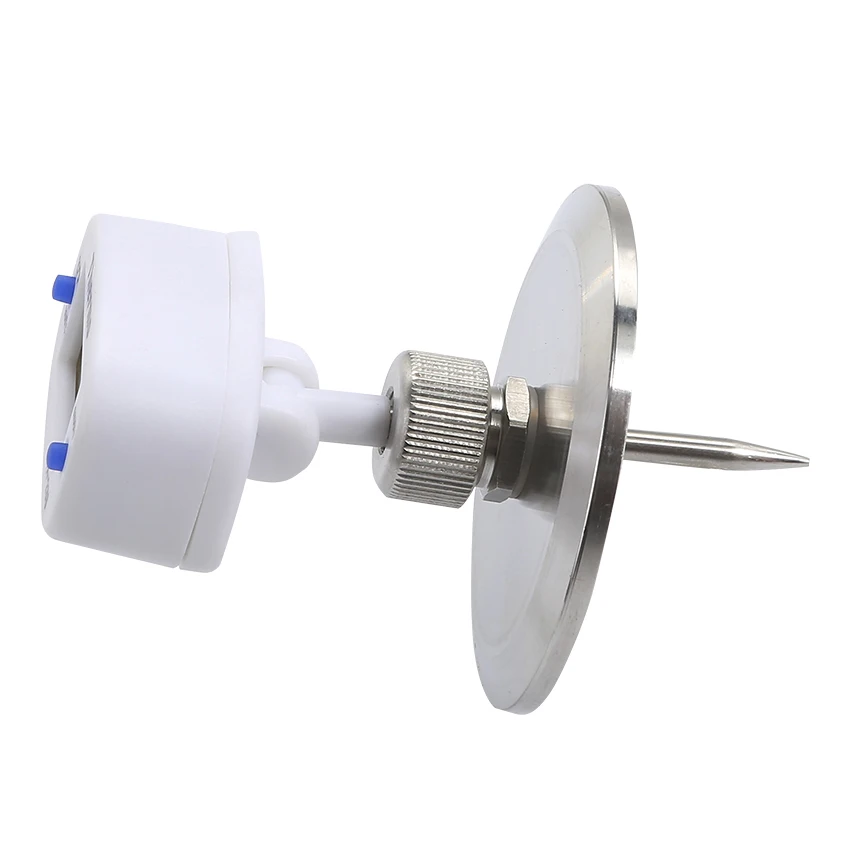 Clamp 2" 51mm OD64mm Thermowell End Cap, connector for sensors diameter 4-10mm , Stainless Steel 304, Silicone Seal
Clamp 2" 51mm OD64mm Thermowell End Cap, connector for sensors diameter 4-10mm , Stainless Steel 304, Silicone Seal