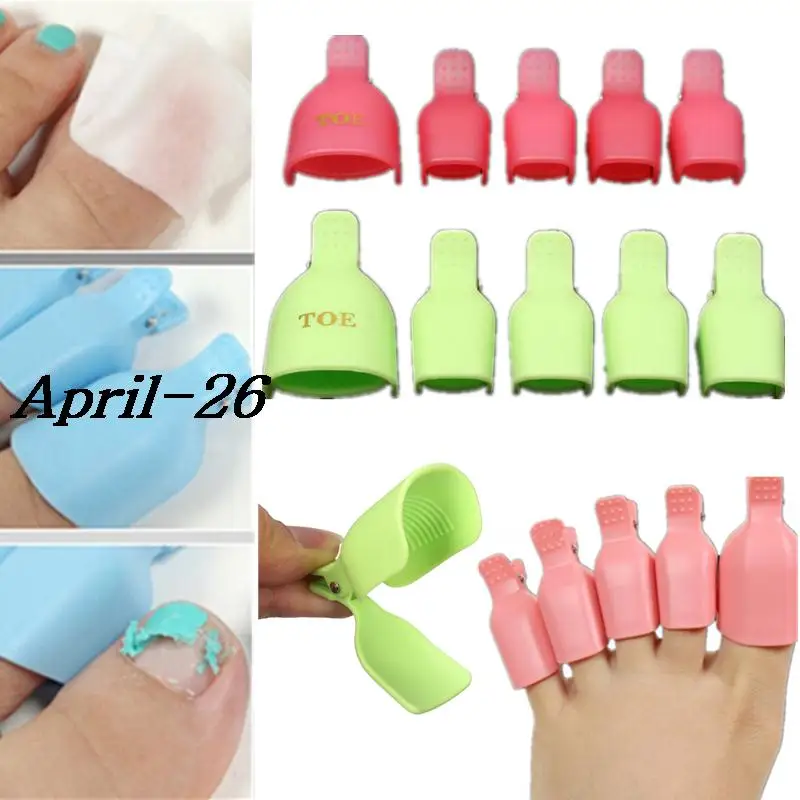10pcs Plastic Toes Toe Nail Art Soak Off Clip Cap UV Gel Polish Tips Remover Cleanser Wrap Tool Salon Manicure
10pcs Plastic Toes Toe Nail Art Soak Off Clip Cap UV Gel Polish Tips Remover Cleanser Wrap Tool Salon Manicure