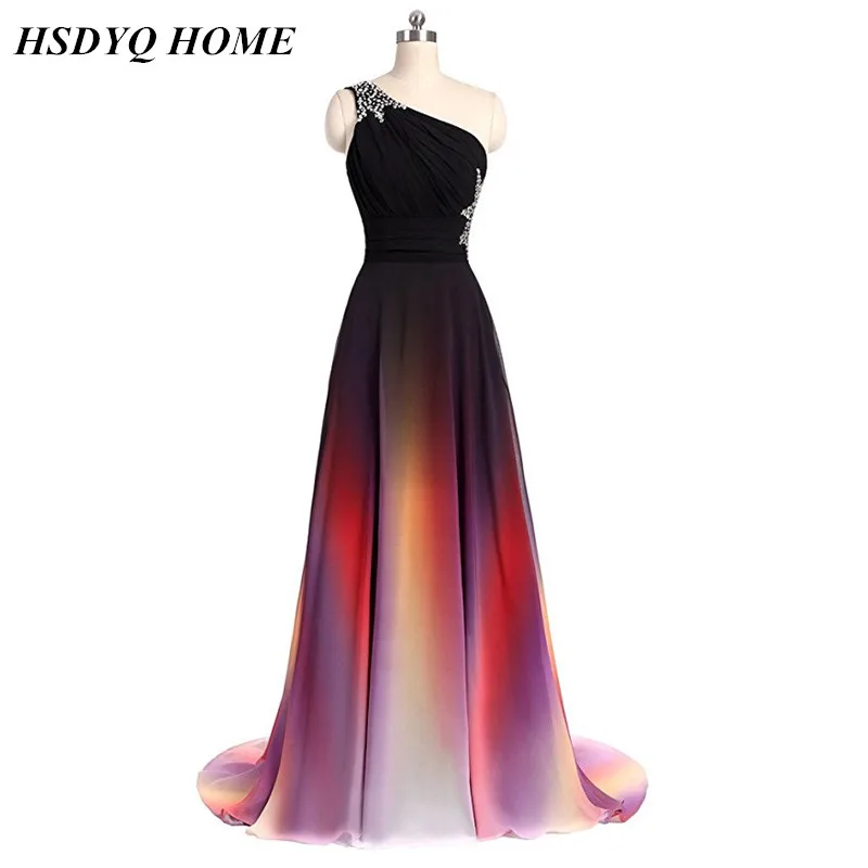 HSDYQ HOME Gradual change chiffon Evening dresses sexy One-Shoulder Prom Party Dress A-Line Prom Gown
HSDYQ HOME Gradual change chiffon Evening dresses sexy One-Shoulder Prom Party Dress A-Line Prom Gown