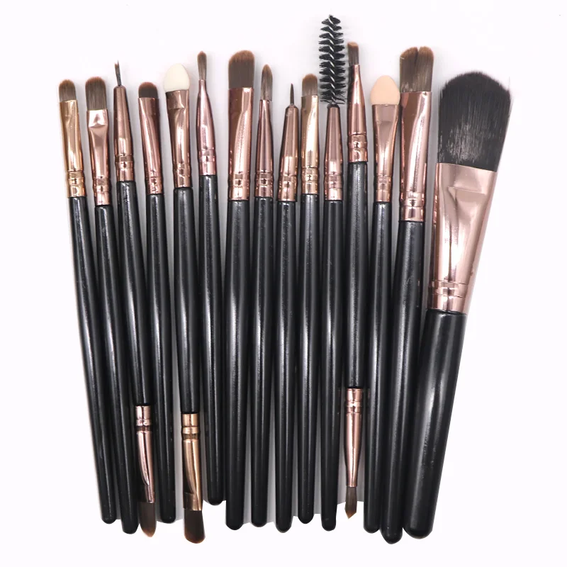 15pcs Soft Professional Makeup Brushes Eyebrow Eyeliner Eyelash Lip Cosmetic Brushes Powder Blush Brush Tools Foundation Brush
15pcs Soft Professional Makeup Brushes Eyebrow Eyeliner Eyelash Lip Cosmetic Brushes Powder Blush Brush Tools Foundation Brush