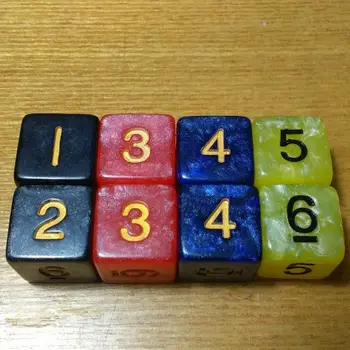 Free Shipping 4PCS 6-Sided Pearl Dice 16mm For Board Game/Card Game And Other Games Accessories
Free Shipping 4PCS 6-Sided Pearl Dice 16mm For Board Game/Card Game And Other Games Accessories