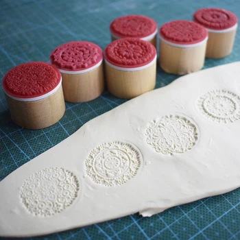 3cm High Quality Emboss Stamp Mandala Lace Texture Sculpture model ceramic polimerica pottery Polymer Clay tools
3cm High Quality Emboss Stamp Mandala Lace Texture Sculpture model ceramic polimerica pottery Polymer Clay tools