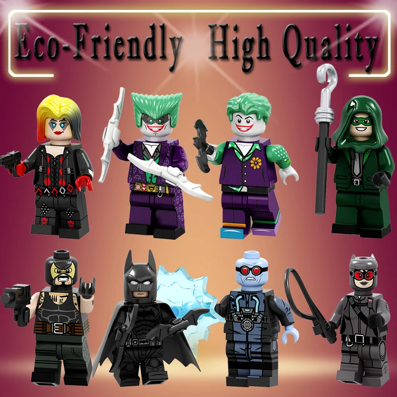 Single Sale Super Heroes Building Blocks Bane Catman Batman Riddle Clown Girl Joker Bricks Toys For Children PG8186
Single Sale Super Heroes Building Blocks Bane Catman Batman Riddle Clown Girl Joker Bricks Toys For Children PG8186