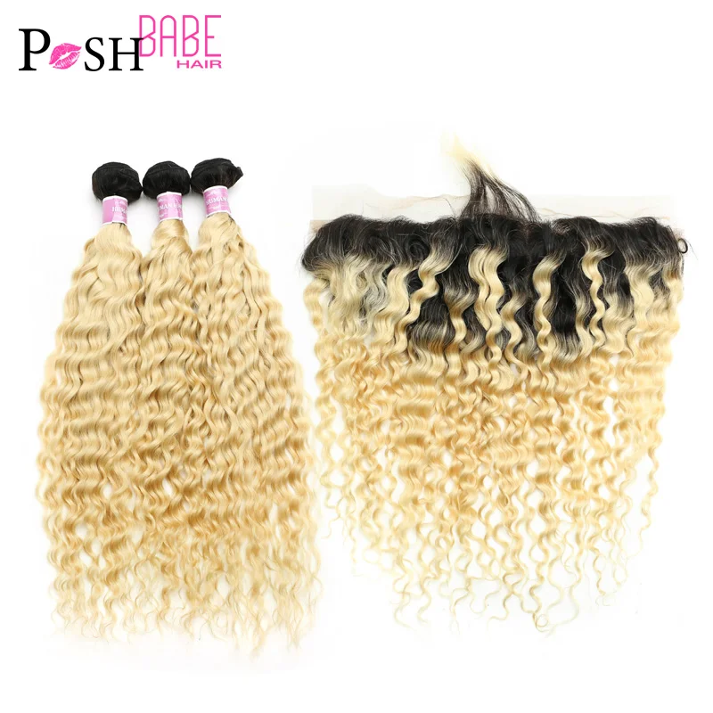 1B 613 13x4 Lace Frontal with Brazilian Hair Weave Bundles 12- 28 Inch Ombre Blonde Human Hair 2 3 4 Bundle with Frontal Closure
1B 613 13x4 Lace Frontal with Brazilian Hair Weave Bundles 12- 28 Inch Ombre Blonde Human Hair 2 3 4 Bundle with Frontal Closure