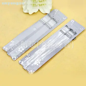 50 Pcs/lot 1.8cm Sexy Steel Buckle High Elastic No Card Transparent Shoulder Straps Women Clothes Accessories Not Easily Broken
50 Pcs/lot 1.8cm Sexy Steel Buckle High Elastic No Card Transparent Shoulder Straps Women Clothes Accessories Not Easily Broken