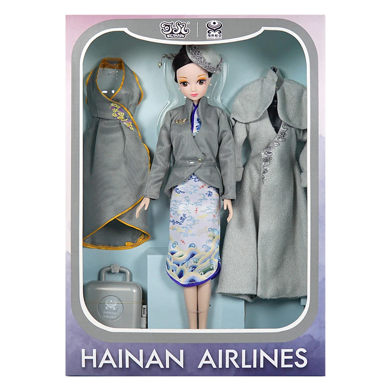 

2019 New arrival IP doll Hannan Alirlines fashion doll best gift#11084/11083 exclusive online sales