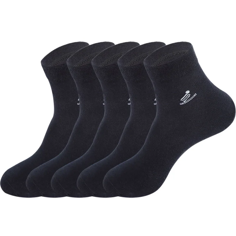 2019 New Men Socks Cotton Solid Black White Men's Sock Business Casual 5pairs/lot Breathable for Male Long Socks
2019 New Men Socks Cotton Solid Black White Men's Sock Business Casual 5pairs/lot Breathable for Male Long Socks