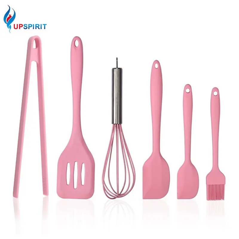 Upspirit 6 PCS/Set Silicone Cooking Tools Food Tongs Egg Beater Cream Spatula Slotted Turner Oil Brush Kitchen BBQ Baking Kit
Upspirit 6 PCS/Set Silicone Cooking Tools Food Tongs Egg Beater Cream Spatula Slotted Turner Oil Brush Kitchen BBQ Baking Kit