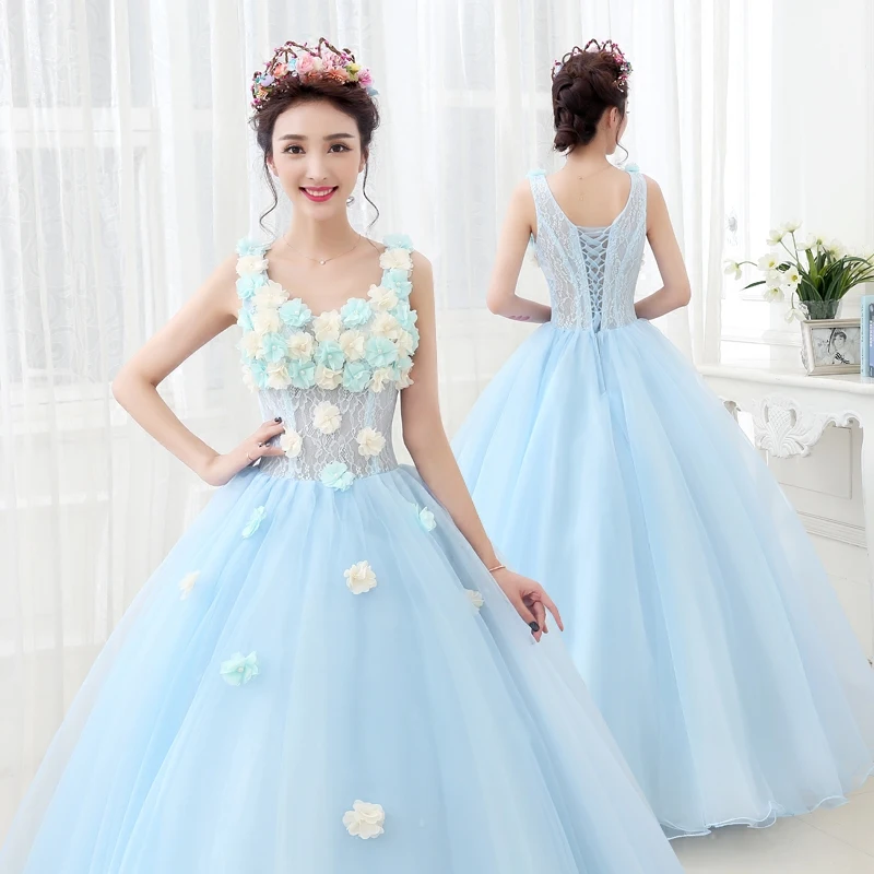 Blue Quinceanera Dresses Sleeveless Tulle With Lace Ball Gown Sweet 16 Years Dress Vestidos 15 Anos
Blue Quinceanera Dresses Sleeveless Tulle With Lace Ball Gown Sweet 16 Years Dress Vestidos 15 Anos