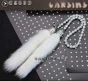 1Piece DAD Vip Auto Lucky Charms White Black Mink Crystal Strap Chain For Car Rearview Hanging Drop
1Piece DAD Vip Auto Lucky Charms White Black Mink Crystal Strap Chain For Car Rearview Hanging Drop
