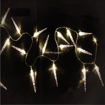 4M/13ft 40 LED fairy Lights Battery Operated Icicle LED Christmas string lights for Outdoor Indoor Wedding Xmas Party Decoration
4M/13ft 40 LED fairy Lights Battery Operated Icicle LED Christmas string lights for Outdoor Indoor Wedding Xmas Party Decoration