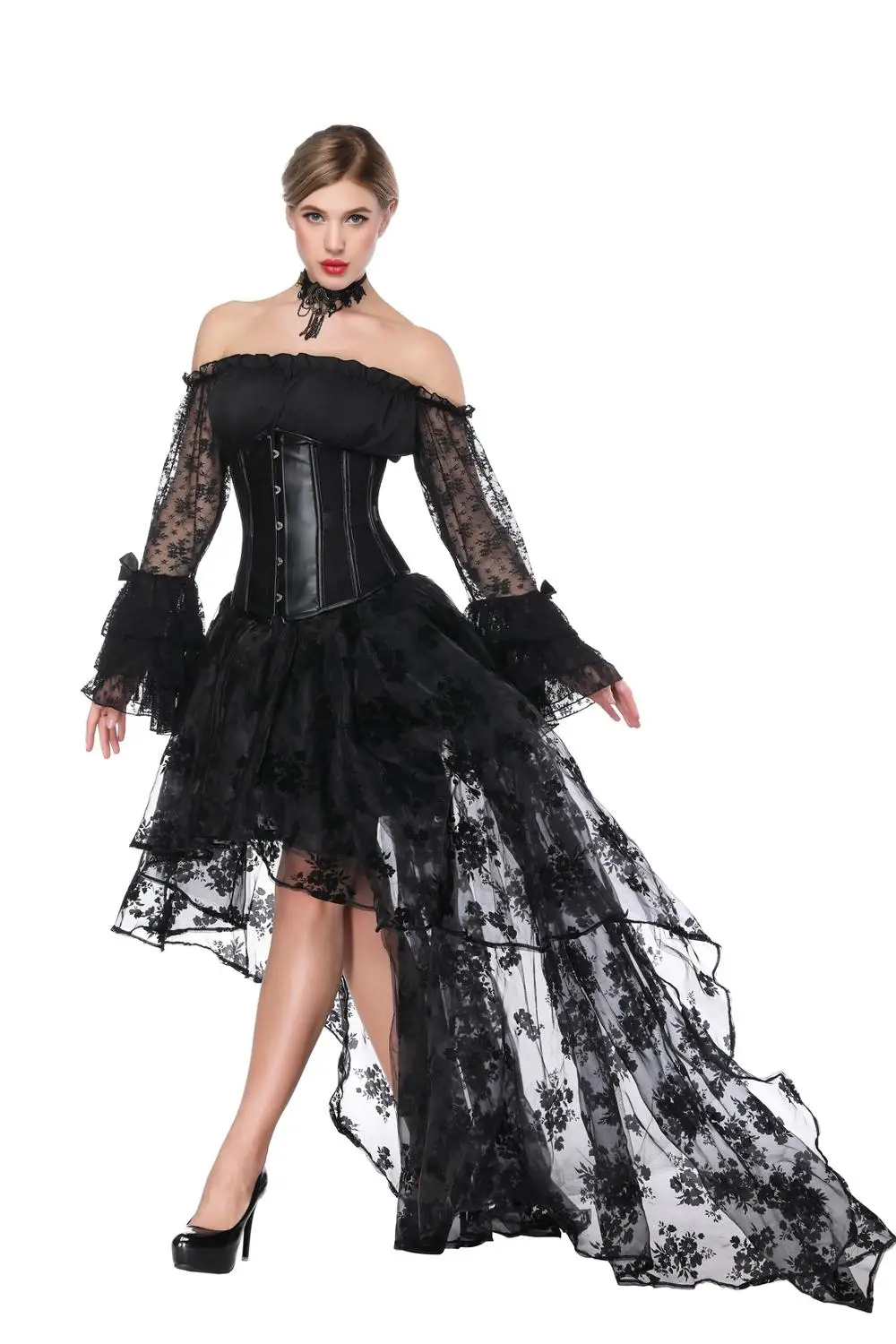 Women corset Leather Bustiers gothic steel boned belt net lace steampunk waist clip slimming body shaper underwear waist trainer
Women corset Leather Bustiers gothic steel boned belt net lace steampunk waist clip slimming body shaper underwear waist trainer
