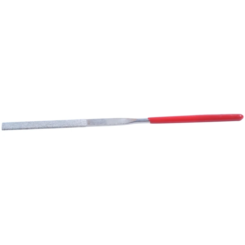 Plastic coating 3 x 140 mm Handle double on both sides of diamond set of flat files set of 10 pieces
Plastic coating 3 x 140 mm Handle double on both sides of diamond set of flat files set of 10 pieces