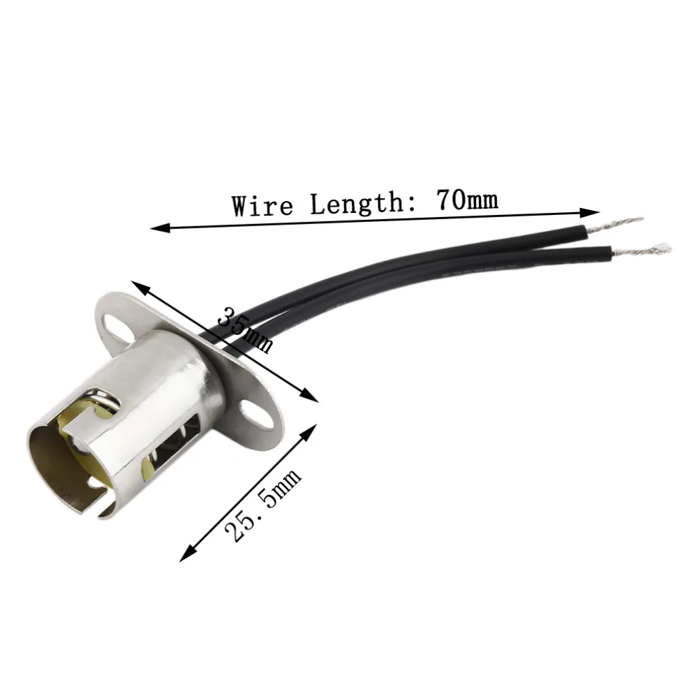 New 1Pc Car LED Light Bulb Socket Socket Xenon Auto Truck Connector Extension S25 1157 BA15D
New 1Pc Car LED Light Bulb Socket Socket Xenon Auto Truck Connector Extension S25 1157 BA15D