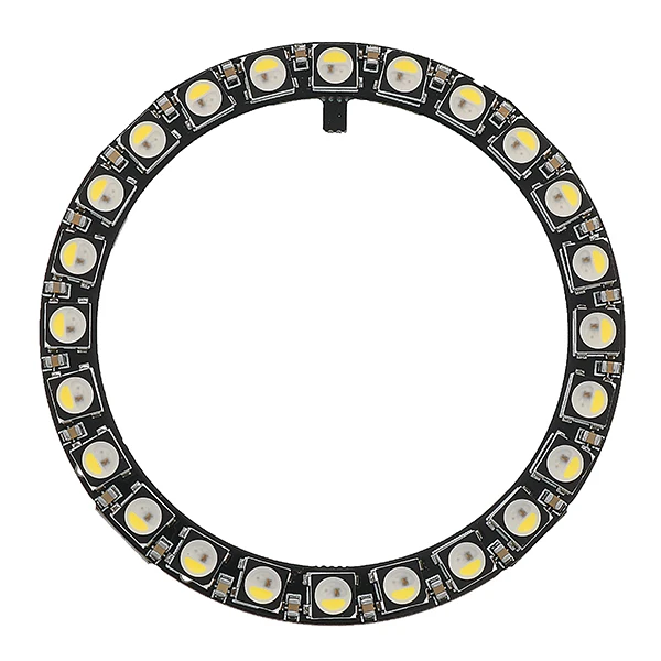 Ring 24*5050 RGBW LED 4500K With Integrated Driver Natural White Module for Arduino
Ring 24*5050 RGBW LED 4500K With Integrated Driver Natural White Module for Arduino