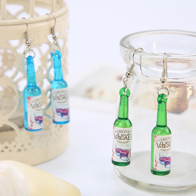 KARASU New Trendy Beer Bottles Earrings Eardrop Dangle Earrings for Women Girls Personality Party Earring Jewelry Party Gifts
KARASU New Trendy Beer Bottles Earrings Eardrop Dangle Earrings for Women Girls Personality Party Earring Jewelry Party Gifts