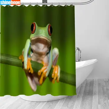 Customized Shower Curtain Green Frog Waterproof Polyester Bathroom Curtains High Quality Curtains for Bathroom Shower
Customized Shower Curtain Green Frog Waterproof Polyester Bathroom Curtains High Quality Curtains for Bathroom Shower