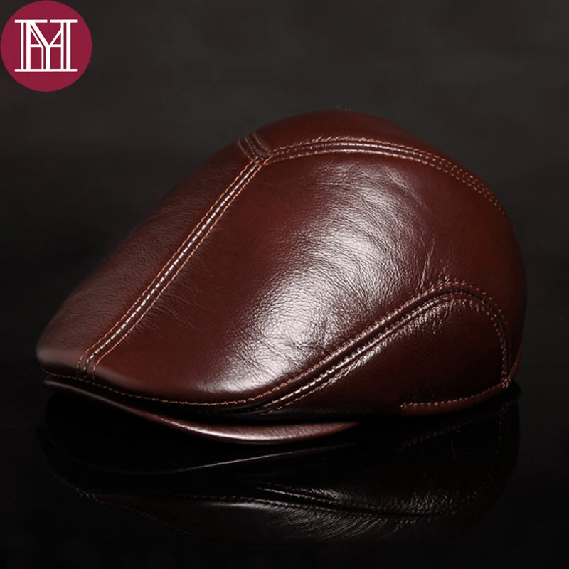 2019 New style winter male warm caps Men's Real Genuine Leather baseball Cap brand Newsboy Beret Hat hats Cowhide cap Turkey
2019 New style winter male warm caps Men's Real Genuine Leather baseball Cap brand Newsboy Beret Hat hats Cowhide cap Turkey