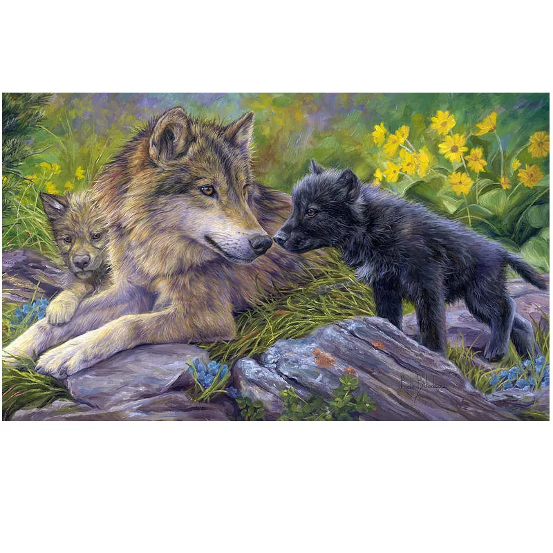 Full 5D Diy Daimond Painting Cross-stitch Wolves 3D Diamond Painting Full Round Rhinestones Paintings Diamant Embroidery animals
Full 5D Diy Daimond Painting Cross-stitch Wolves 3D Diamond Painting Full Round Rhinestones Paintings Diamant Embroidery animals