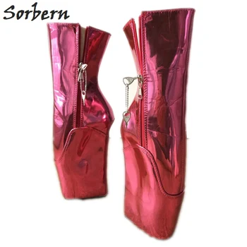 Sorbern Metallic Peach Ballet Wedge Boots Women Lockable Zipper Shoes Ladies Botines Mujer 2019 Heeled Boots Women Goth Boots
Sorbern Metallic Peach Ballet Wedge Boots Women Lockable Zipper Shoes Ladies Botines Mujer 2019 Heeled Boots Women Goth Boots