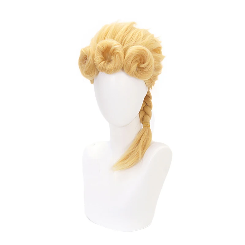 Anime JOJO's Bizarre Adventure Golden Wind Giorno Giovanna Braid Wig Cosplay Costume Heat Resistant Hair Halloween Party Wigs
Anime JOJO's Bizarre Adventure Golden Wind Giorno Giovanna Braid Wig Cosplay Costume Heat Resistant Hair Halloween Party Wigs
