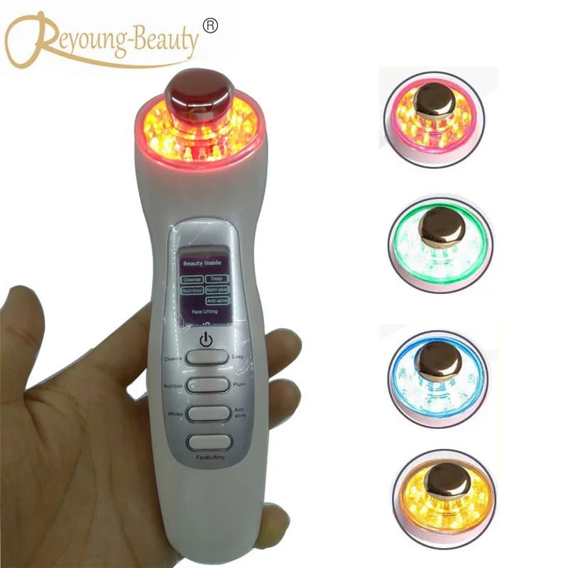Portable Home Use Galvanic Ion Ultrasonic Photon Rejuvenation Wrinkle Acne Treatment Skincare Beautiful Beauty Health Instrument
Portable Home Use Galvanic Ion Ultrasonic Photon Rejuvenation Wrinkle Acne Treatment Skincare Beautiful Beauty Health Instrument