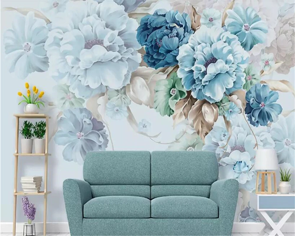 beibehang wall papers home decor Mural Nordic fresh hand-painted peony flower wallpaper 3d living room wallpaper TV background
beibehang wall papers home decor Mural Nordic fresh hand-painted peony flower wallpaper 3d living room wallpaper TV background