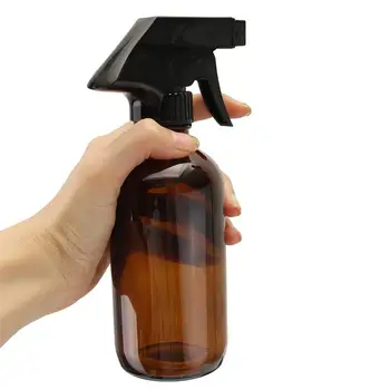 250/500ml Amber Glass Spray Bottles Essential Oil Aromatherapy Dispenser Cosmetic Cleaning Container With Black Sprayer Trigger
250/500ml Amber Glass Spray Bottles Essential Oil Aromatherapy Dispenser Cosmetic Cleaning Container With Black Sprayer Trigger