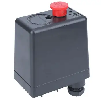 Air Compressor Pressure Switch Control Valve Single Hole 0.5-1.2MPa (72.5~175psi) 220V G1/4 Inch
Air Compressor Pressure Switch Control Valve Single Hole 0.5-1.2MPa (72.5~175psi) 220V G1/4 Inch