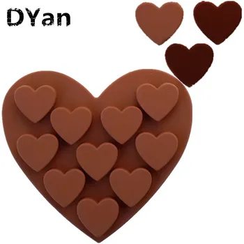 Free Shipping 10 Hole Love Heart-Shaped Silicone Cake Mold Jelly Mold Ice Lattice A066
Free Shipping 10 Hole Love Heart-Shaped Silicone Cake Mold Jelly Mold Ice Lattice A066
