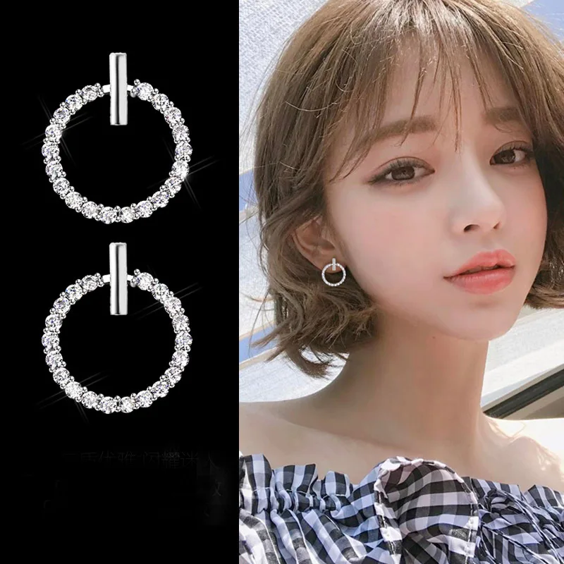 DIEERLAN 925 Sterling Silver Zircon Circle Earrings for Women Fashion Brincos Pendientes Beautiful Jewelry
DIEERLAN 925 Sterling Silver Zircon Circle Earrings for Women Fashion Brincos Pendientes Beautiful Jewelry