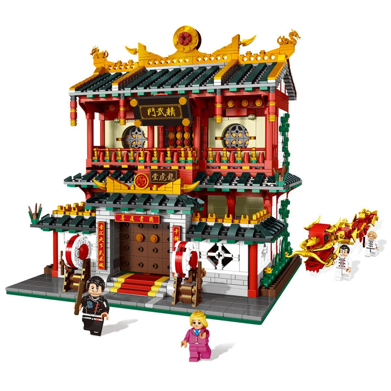 XingBao 01004 Genuine The Chinese Martial Arts kung fu School Creative Model Building Blocks Children Educational Toys Model
XingBao 01004 Genuine The Chinese Martial Arts kung fu School Creative Model Building Blocks Children Educational Toys Model