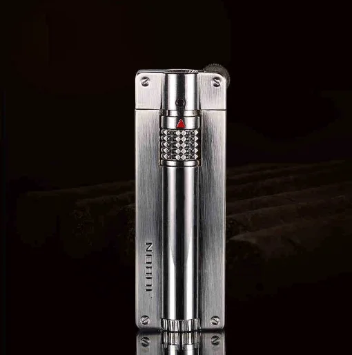 2019 Windproof Tobacco Lighter Male Smoking Lighter Stainless Steel Switch Cigarette Lighter Wheel Butane Gas Cigar Lighter
2019 Windproof Tobacco Lighter Male Smoking Lighter Stainless Steel Switch Cigarette Lighter Wheel Butane Gas Cigar Lighter